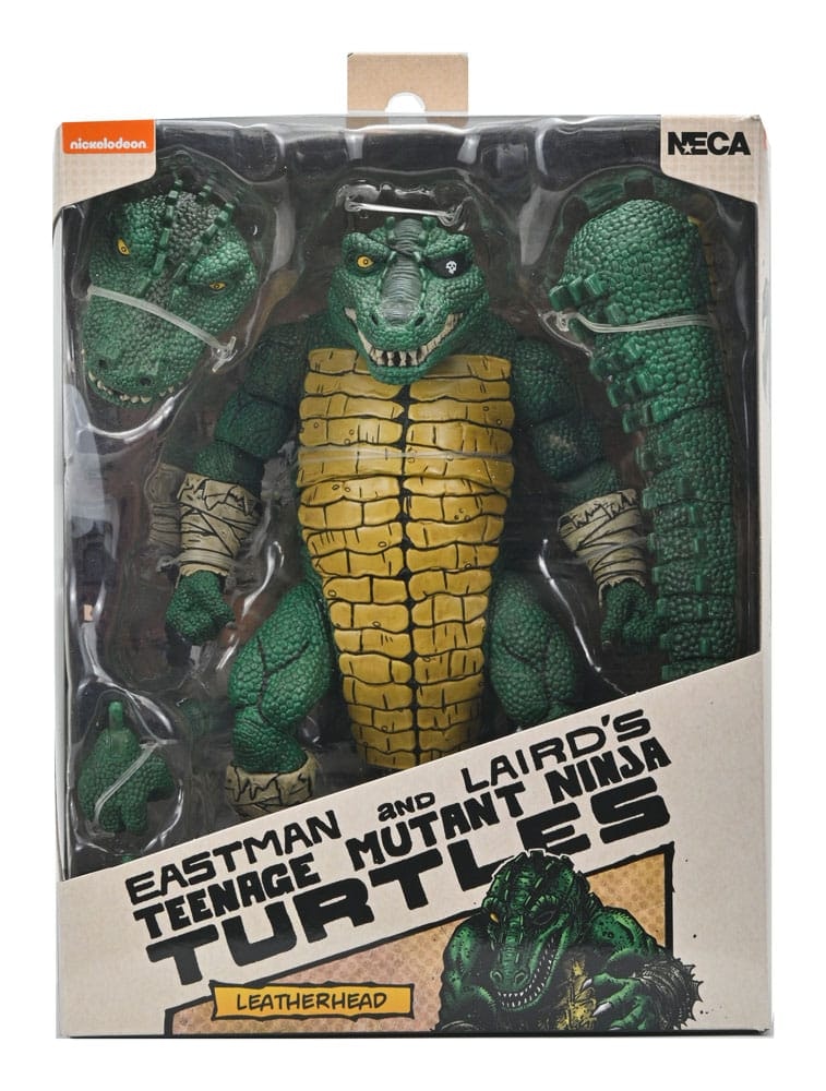 TMNT: (Mirage Comics) Action Figure Leatherhead 21 cm (Totalpris 895,-)