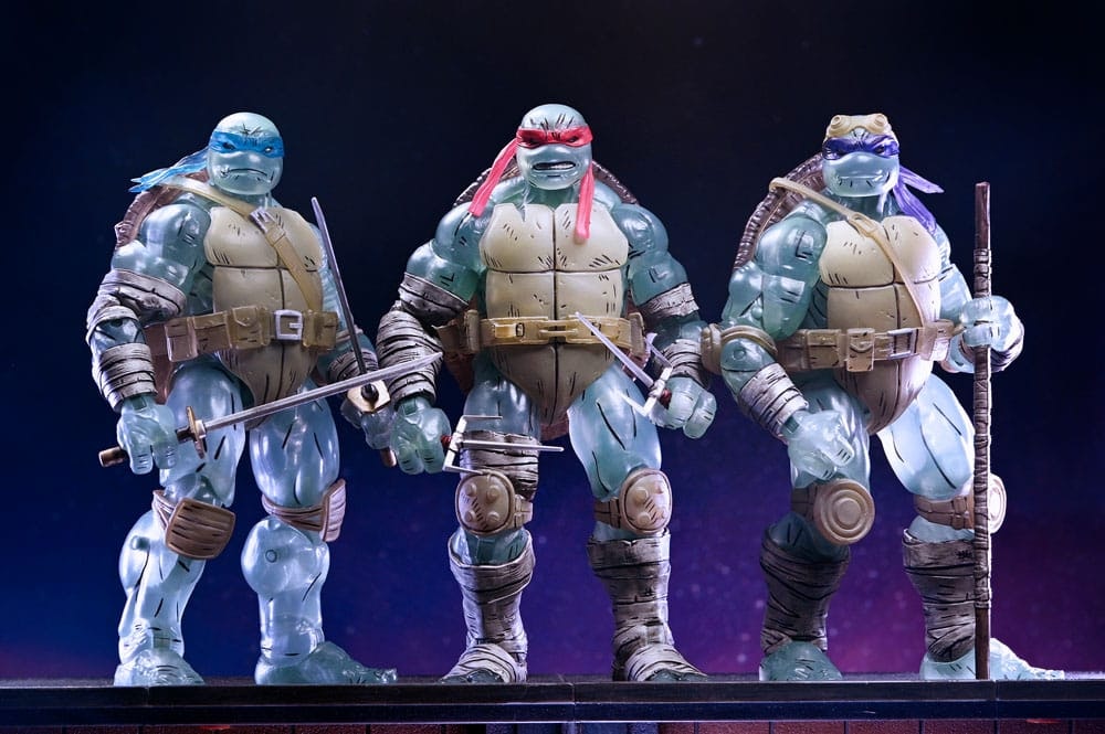 TMNT: (The Last Ronin) Action Figure 3-Pack Ghost Brothers 18 cm (Totalpris 1.595,-)