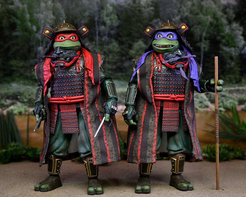 Teenage Mutant Ninja Turtles III Action Figure 2-Pack Donatello & Raphael 18 cm (Totalpris 1.295,-)