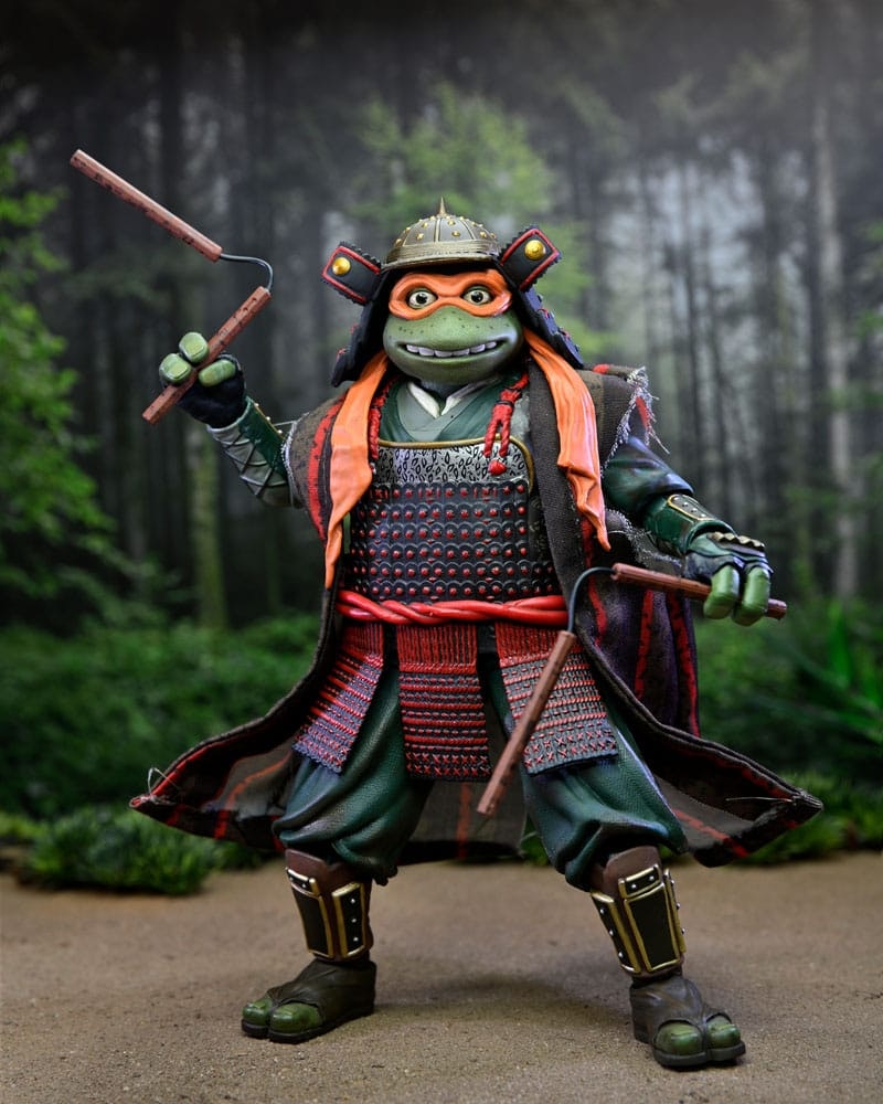 Teenage Mutant Ninja Turtles III Action Figure 2-Pack Leonardo & Michelangelo 18 cm (Totalpris 1.295,-)