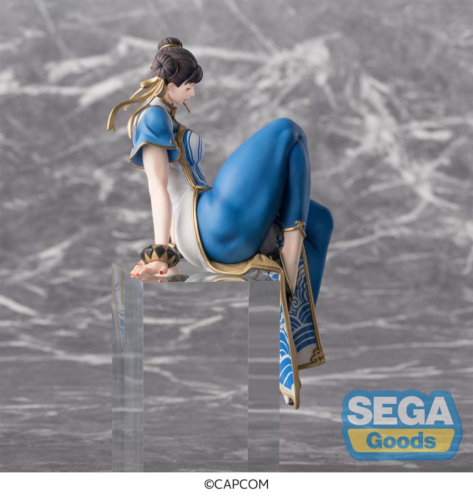 Street Fighter 6 PM Perching PVC Statue Chun-Li 14 cm (Totalpris 319,-)