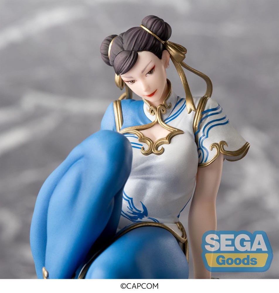 Street Fighter 6 PM Perching PVC Statue Chun-Li 14 cm (Totalpris 319,-)