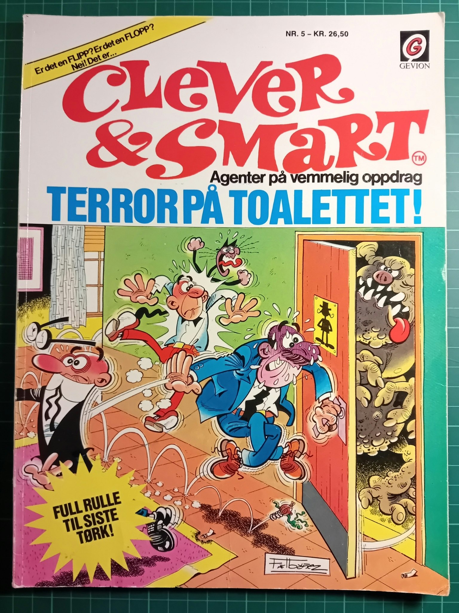 Clever & Smart 05 Terror på toalettet
