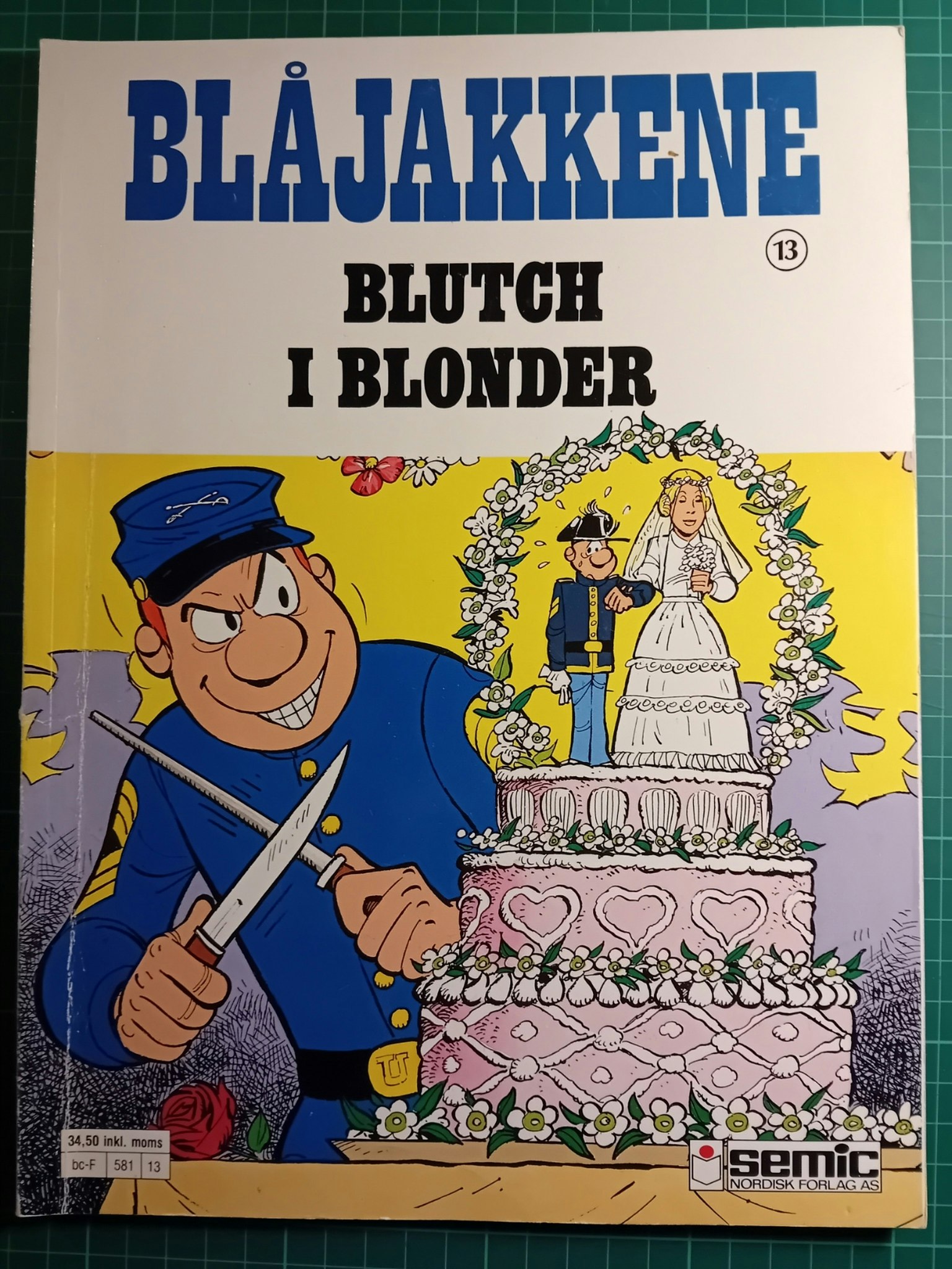 Blåjakkene 13 Blutch i blonder