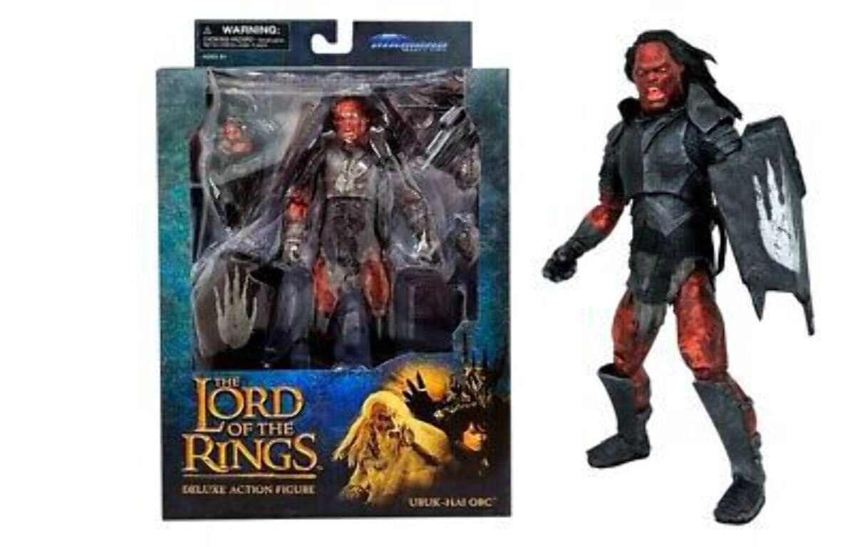 Lord of the Rings Select Action Figures 18 cm Uruk-hai Orc (totalpris 429,-)