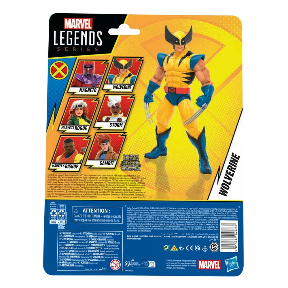 X-Men '97 Marvel Legends Action Figure Wolverine 15 cm (Totalpris 349,-)