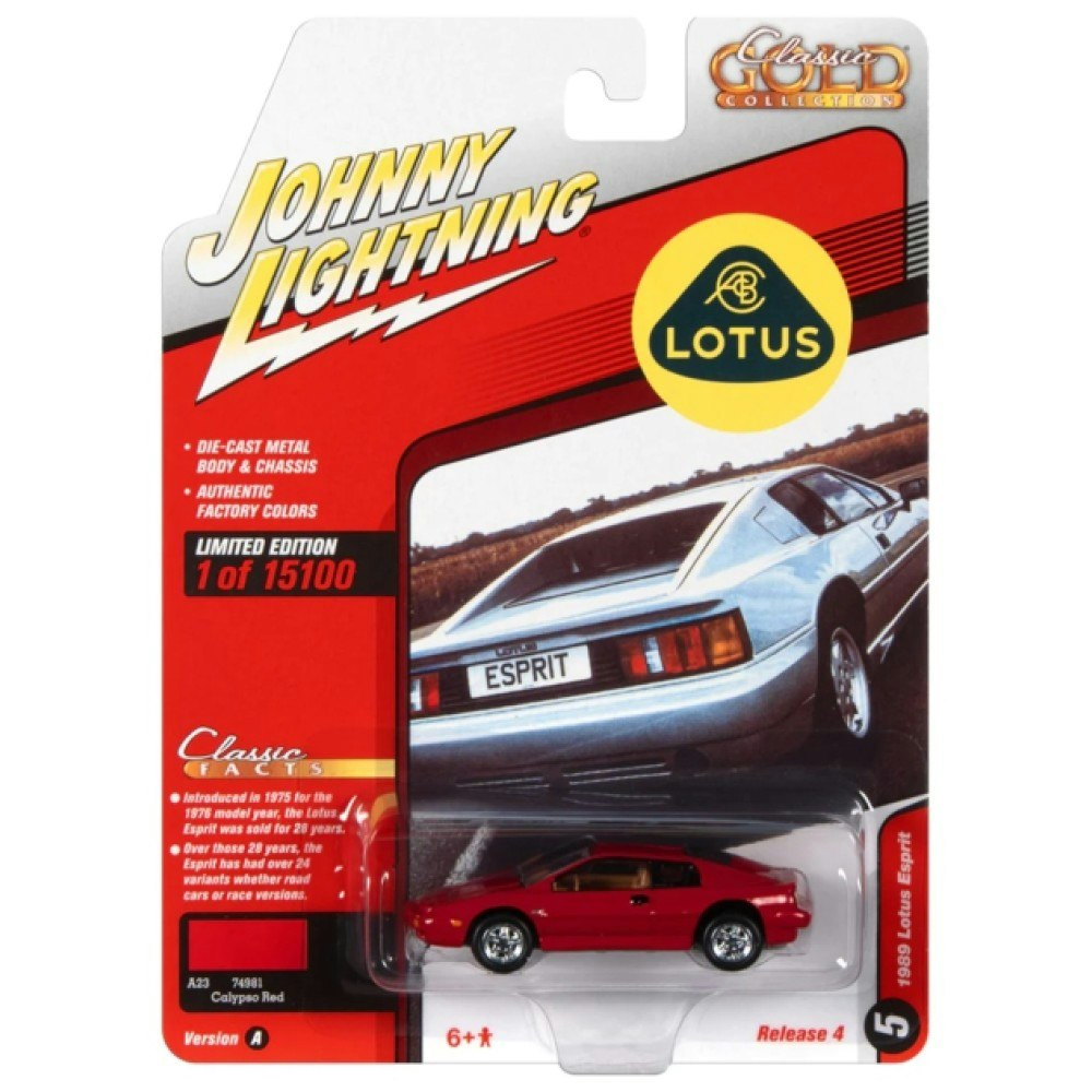 Lotus Esprit 1989 Rød