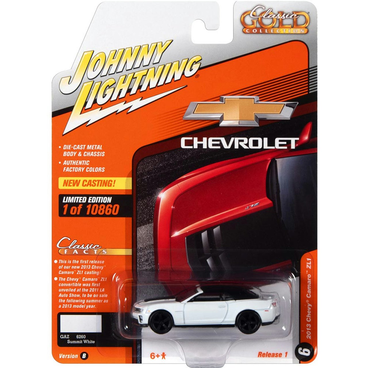 Chevrolet Camaro ZL1 2013 Cab Hvit