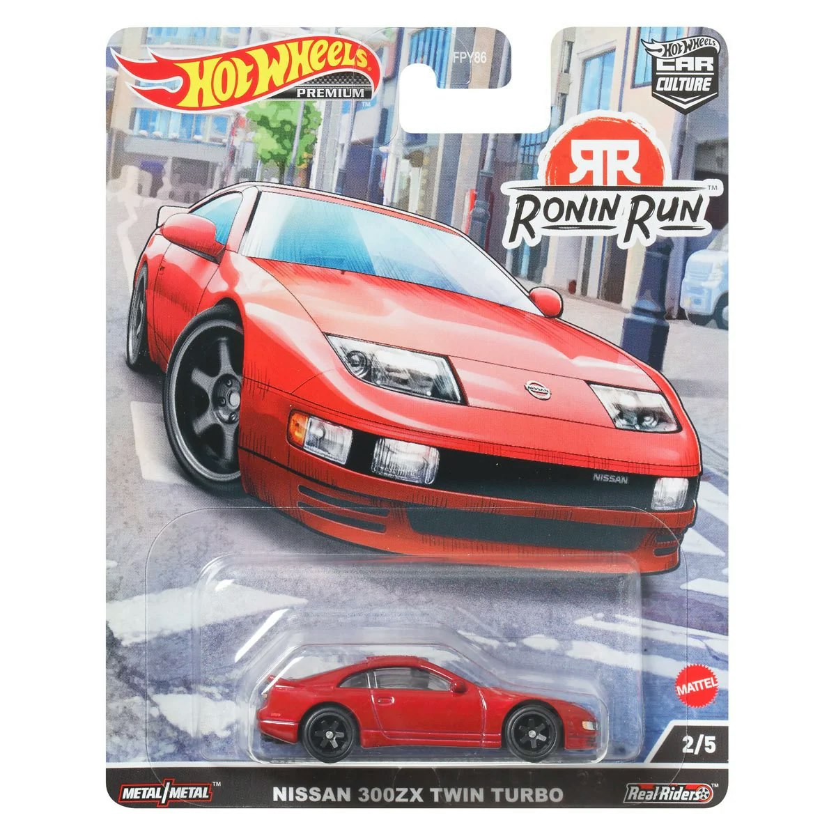Car Culture Ronin Run Nissan 300ZX Twin Turbo rød