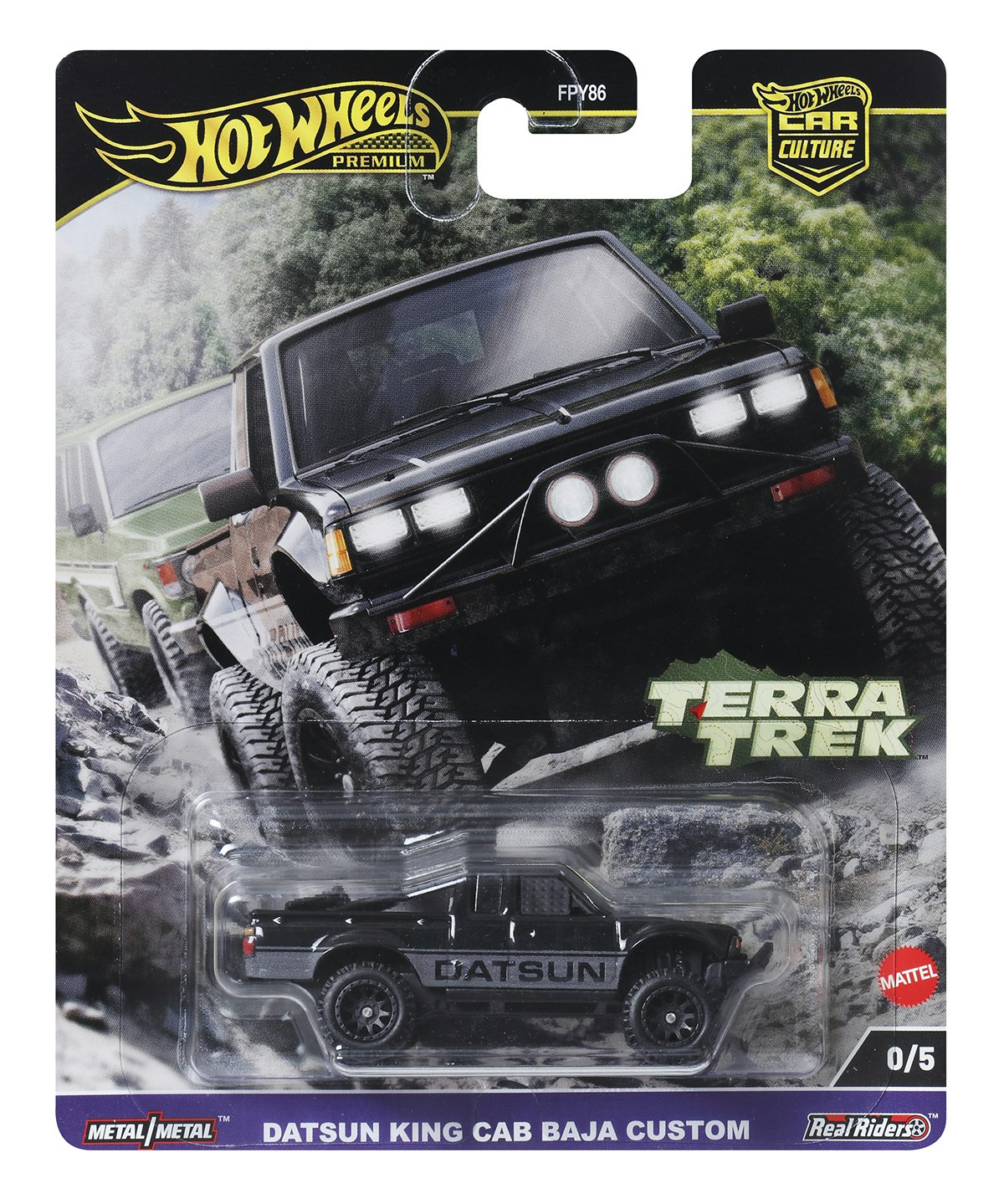 Terra Trek komplett serie + Chase utgave (6 biler)