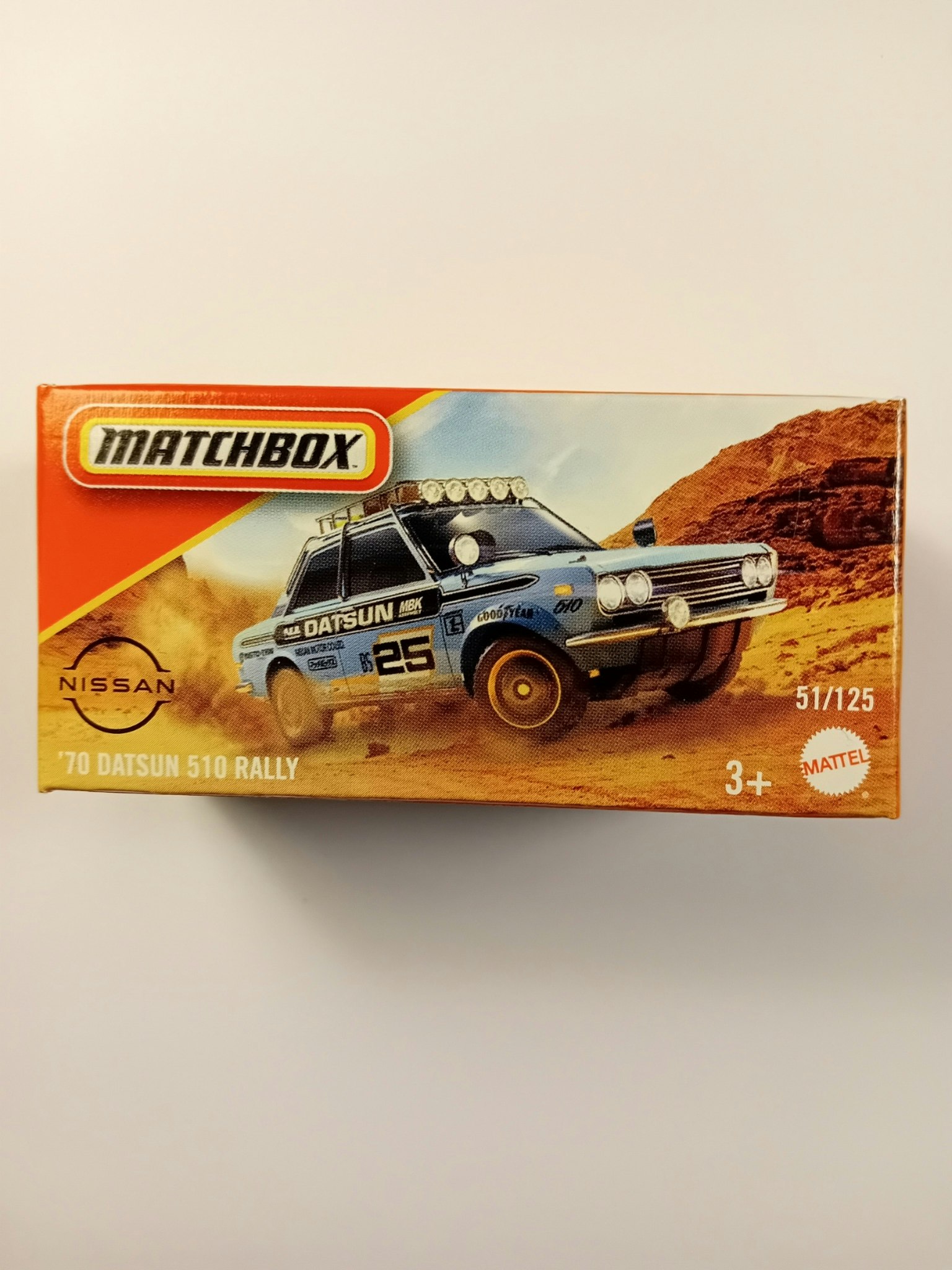 Datsun 510 Rally 1970 Blå