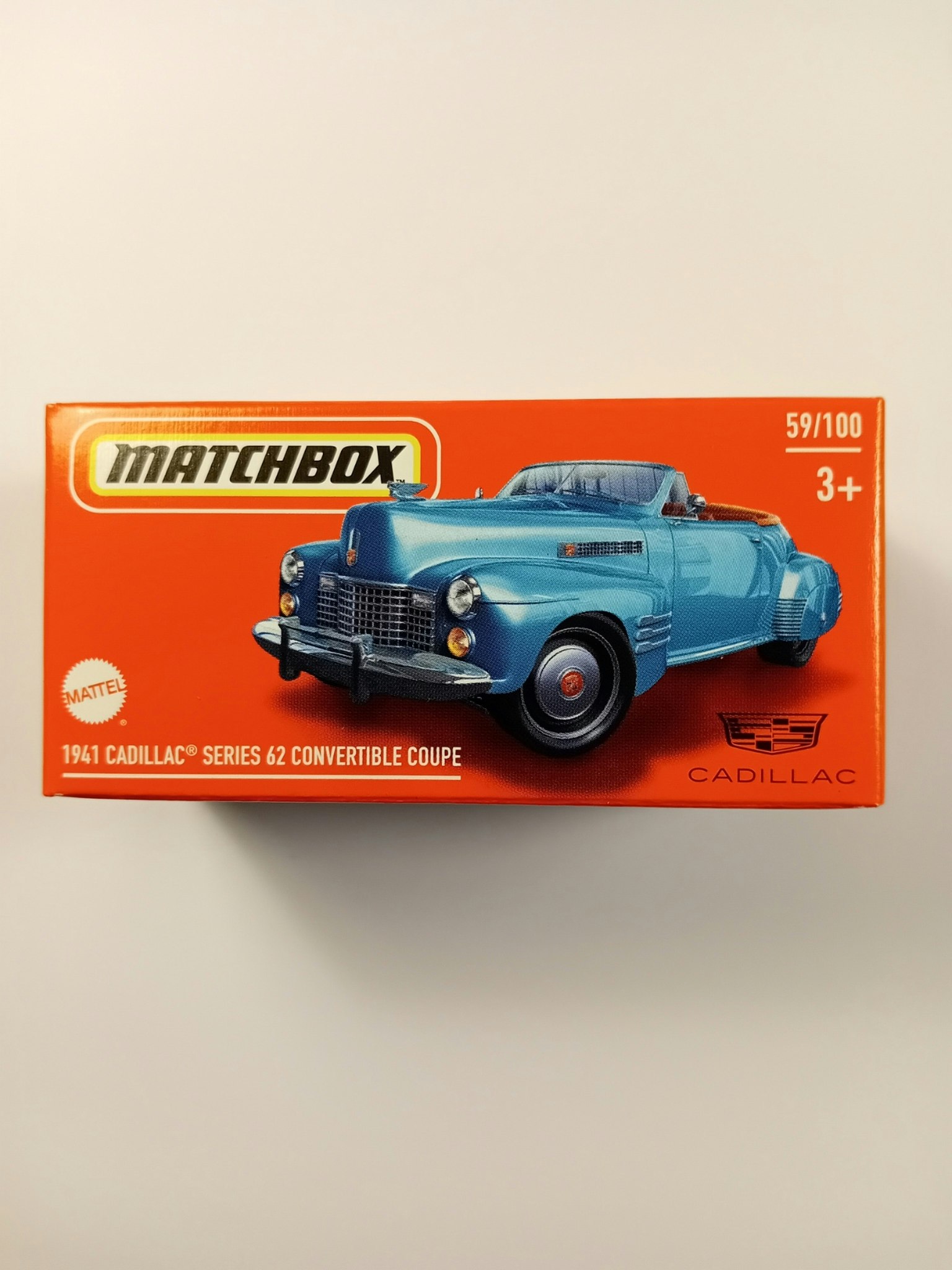 Cadillac series 62 Convertible coupe 1941 Blå