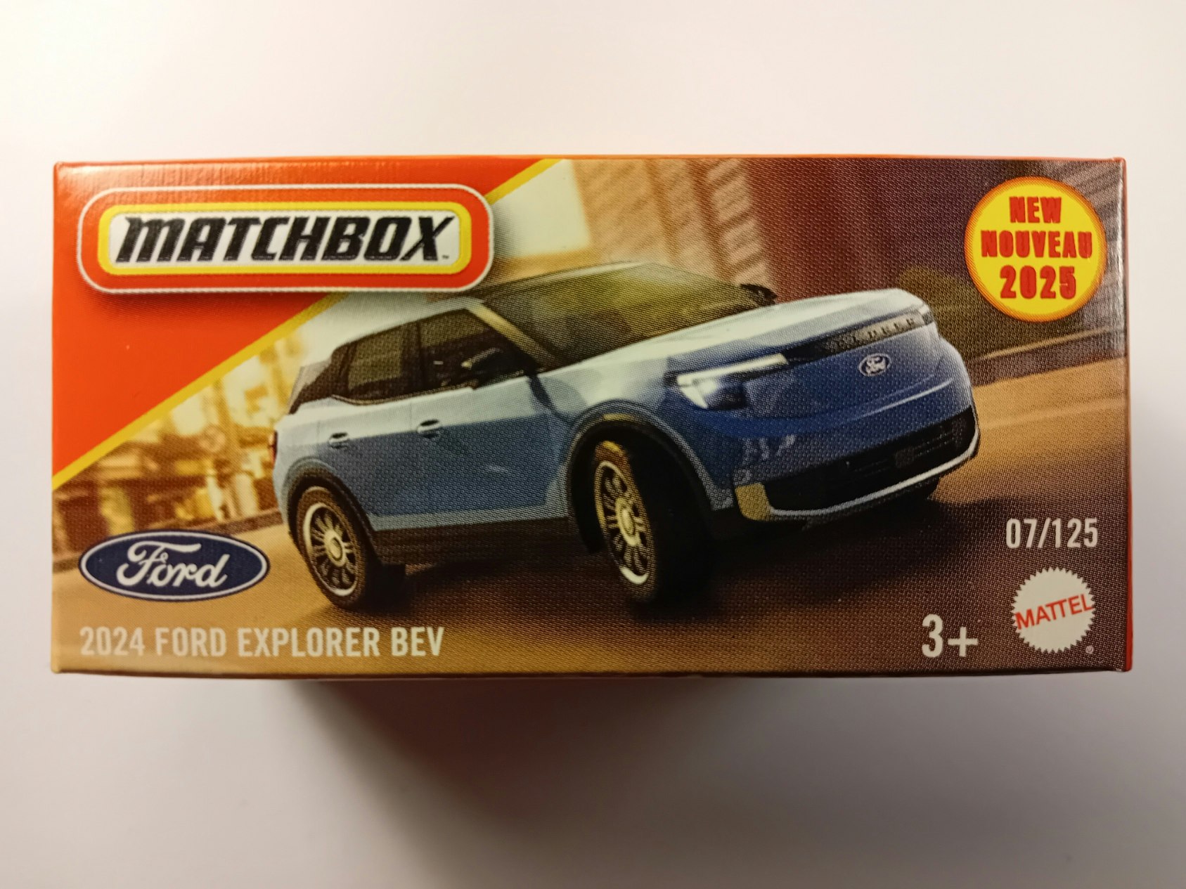 Ford Explorer Bev 2024 Blå