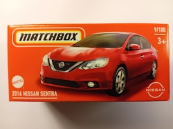Nissan Sentra 2016 Rød