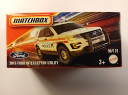 Ford Interceptor Utility 2016 Police