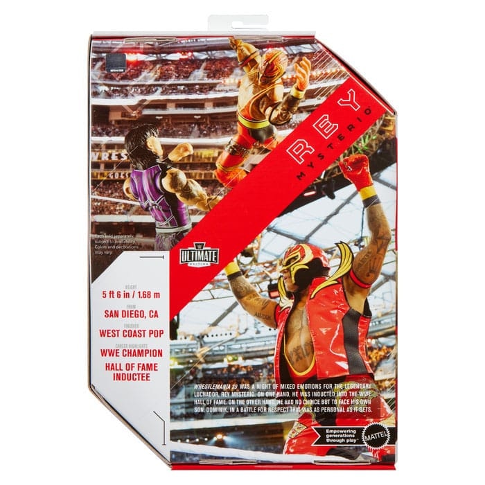WWE Ultimate Edition Action Figure Rey Mysterio 15 cm (Totalpris 529,-)