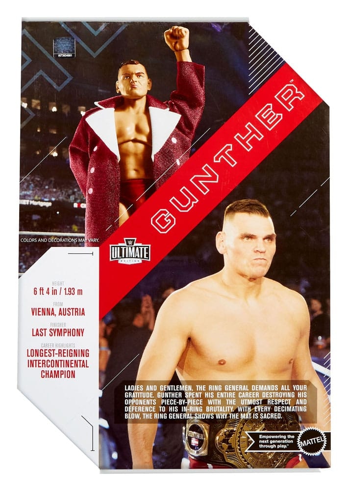 WWE Ultimate Edition Action Figure Gunther 15 cm (Totalpris 529,-)