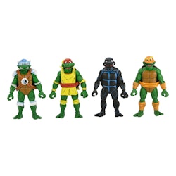 Teenage Mutant Ninja Turtles (Archie Comics) Action Figures 4-Pack Stump Wrestling Turtles 18 cm (Totalpris 2398,-)