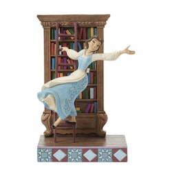 A world of books (Belle on bookcase) (Totalpris 998,-)