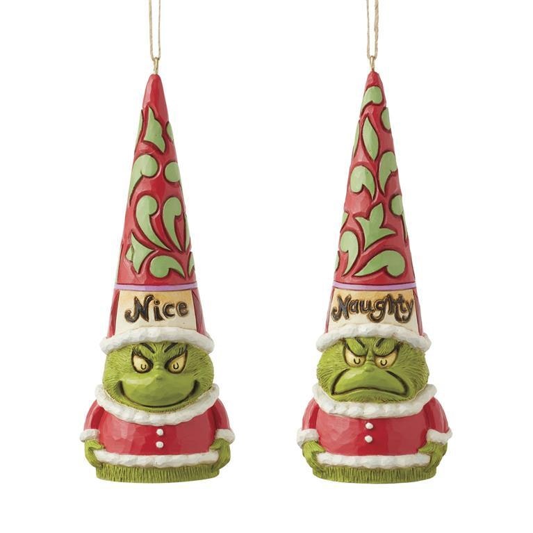Naughty & nice gnome, ornament (Totalpris 329,-)