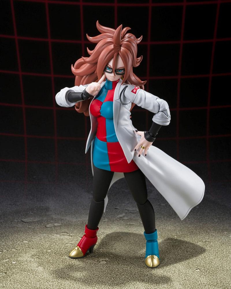 Dragon Ball FighterZ S.H. Figuarts Action Figure Android 21 (Lab Coat) 15 cm