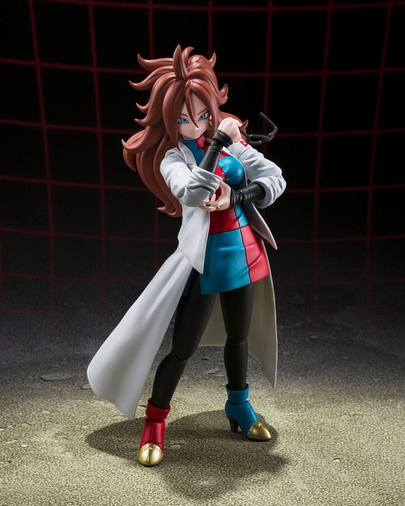 Dragon Ball FighterZ S.H. Figuarts Action Figure Android 21 (Lab Coat) 15 cm