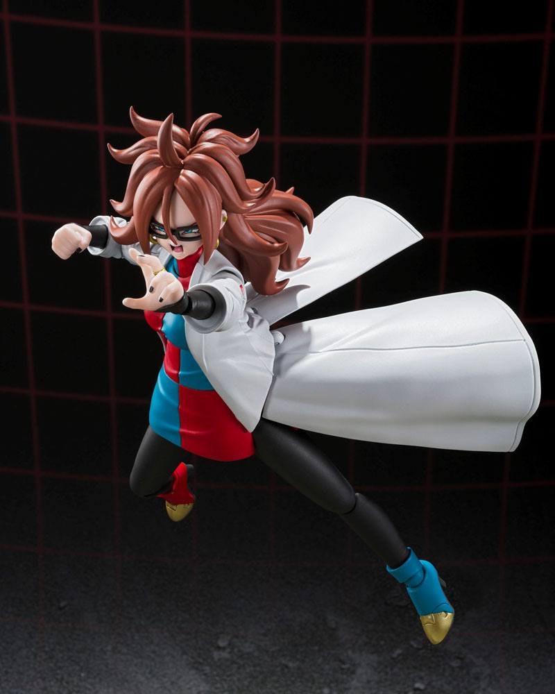 Dragon Ball FighterZ S.H. Figuarts Action Figure Android 21 (Lab Coat) 15 cm