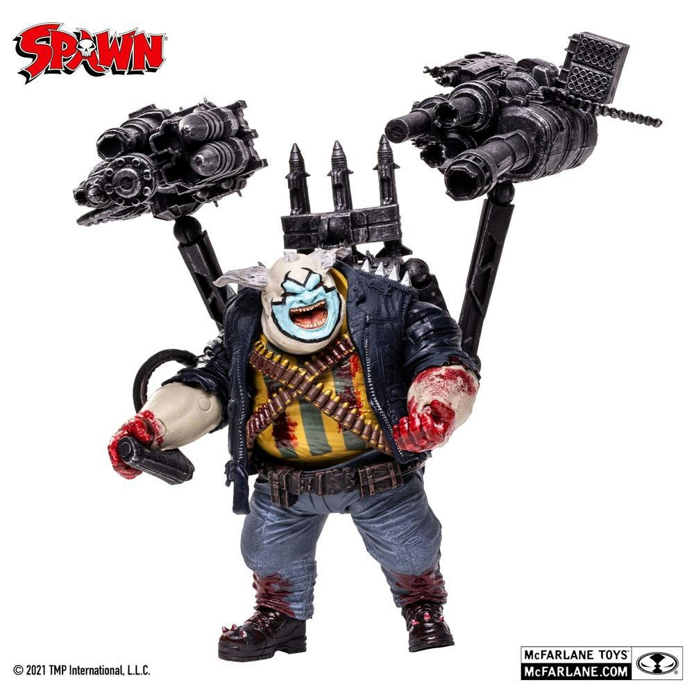 Spawn Action Figure The Clown (Bloody) Deluxe Set 18 cm