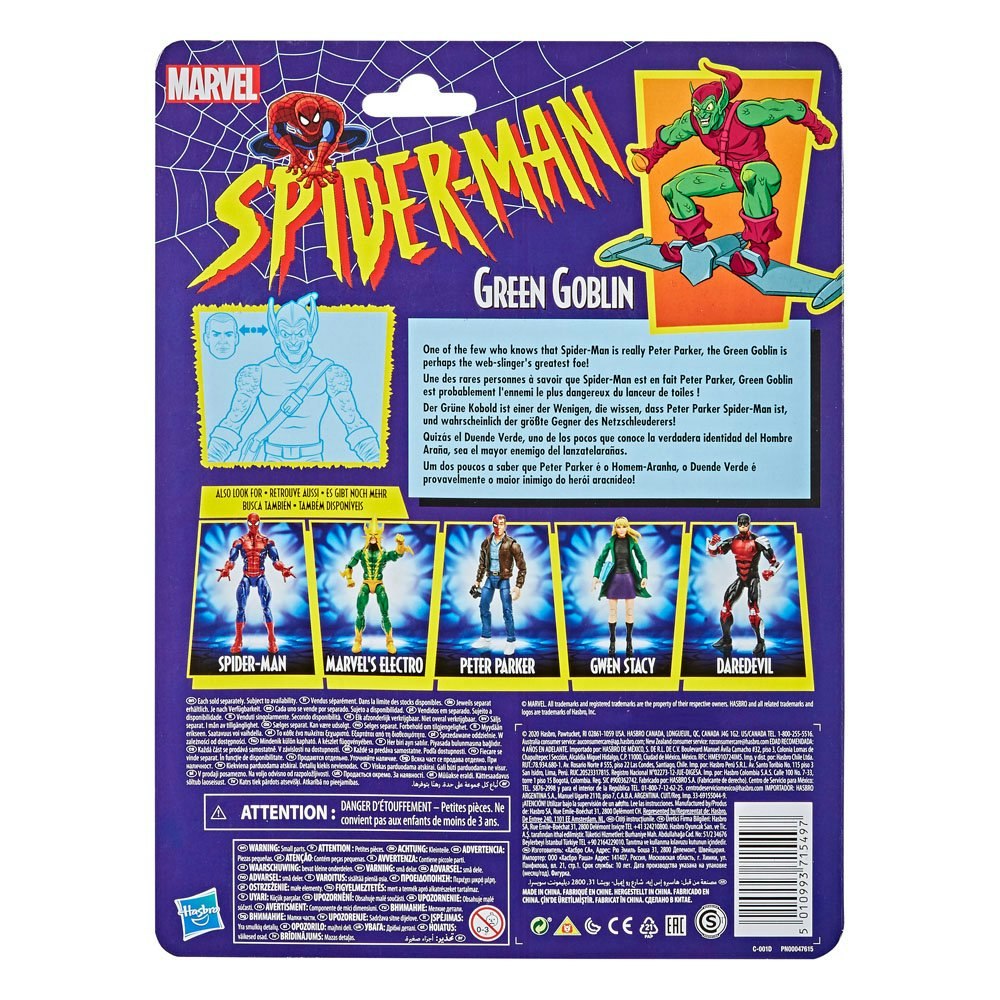 X-Men '97 Marvel Legends Action Figure Green Goblin 15 cm (Totalpris 349,-)