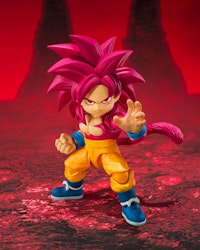 Dragon Ball Daima S.H.Figuarts Action Figure Super Saiyan Level 4 Son Goku (mini) 8 cm (totalpris 849,-)
