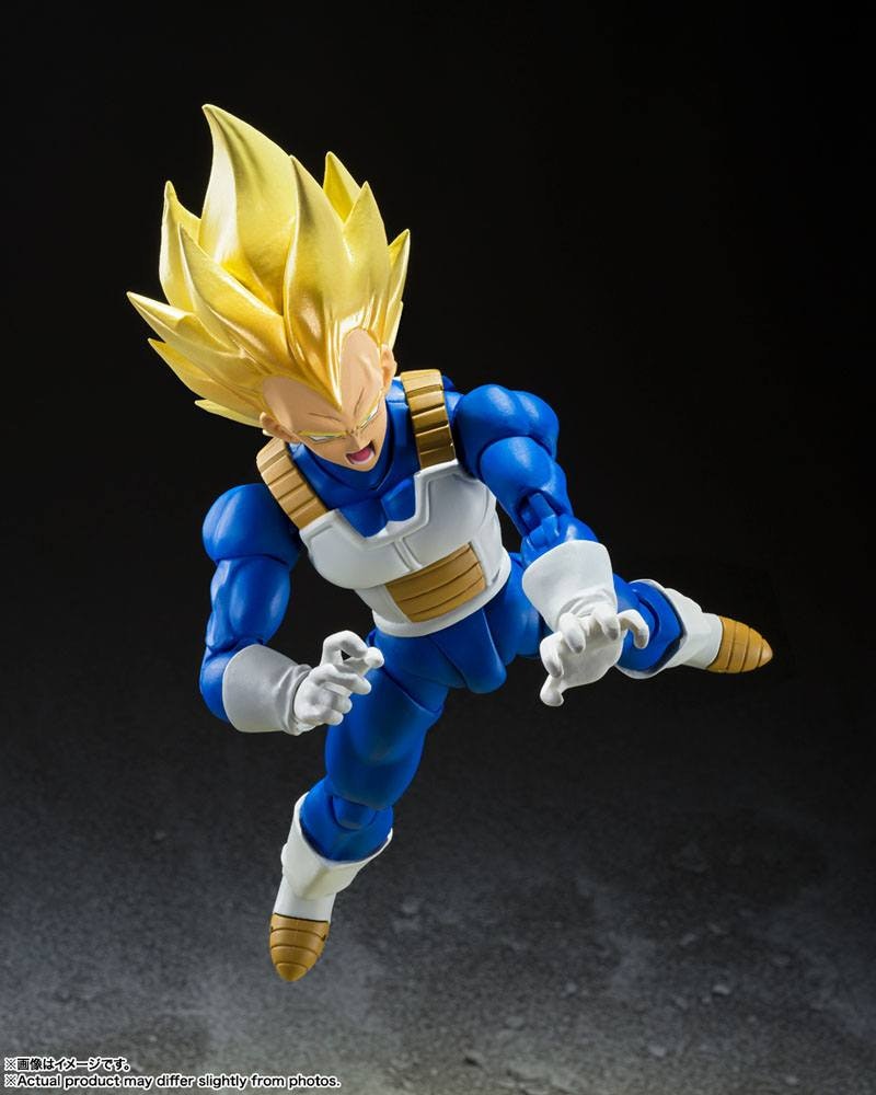Dragon Ball Z S.H. Figuarts Action Figure Super Saiyan Vegeta (Awakened Super Saiyan Blood) 14 cm (totalpris 449,-)