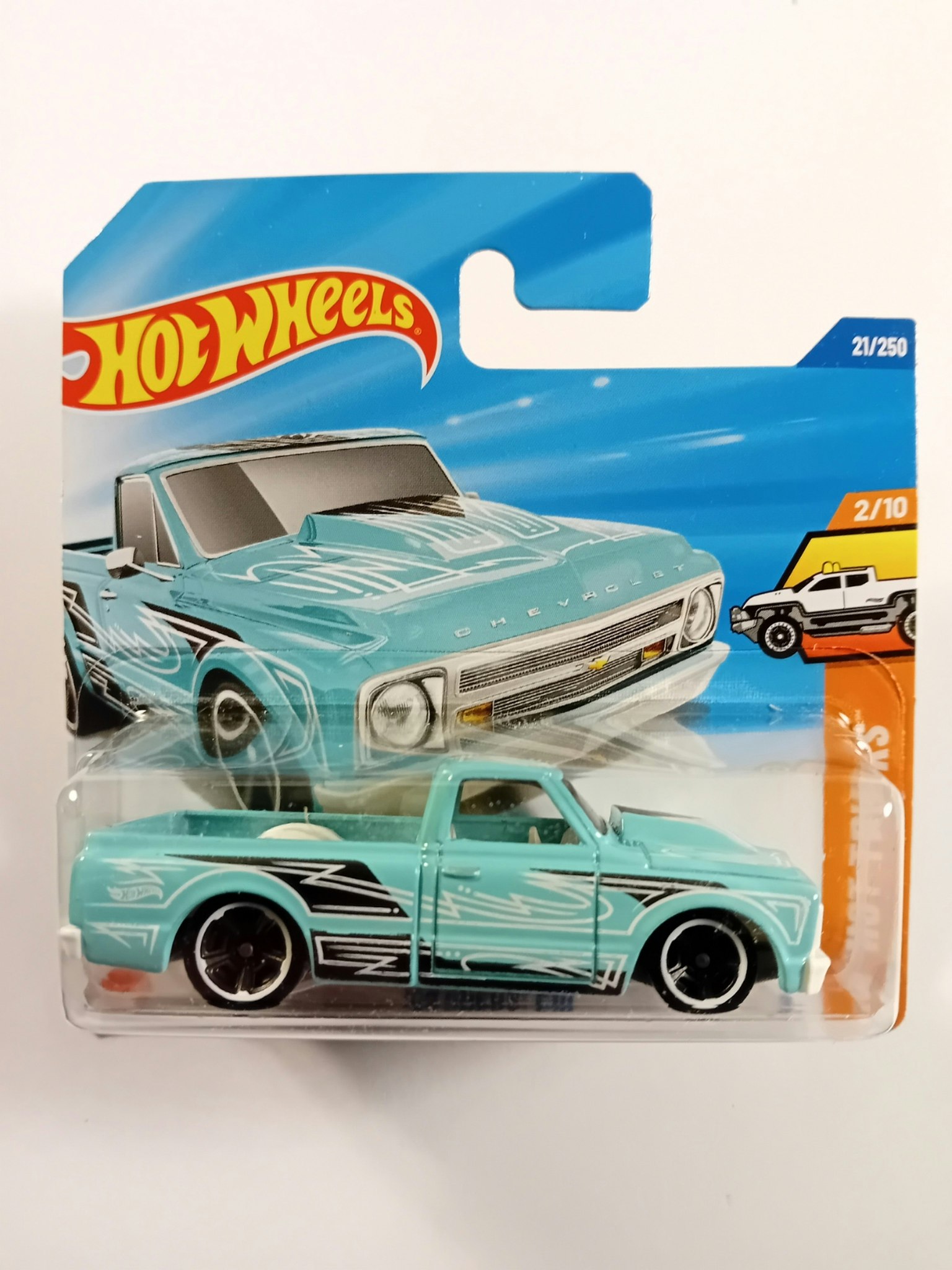 Chevy C10 1967 Grønn #021