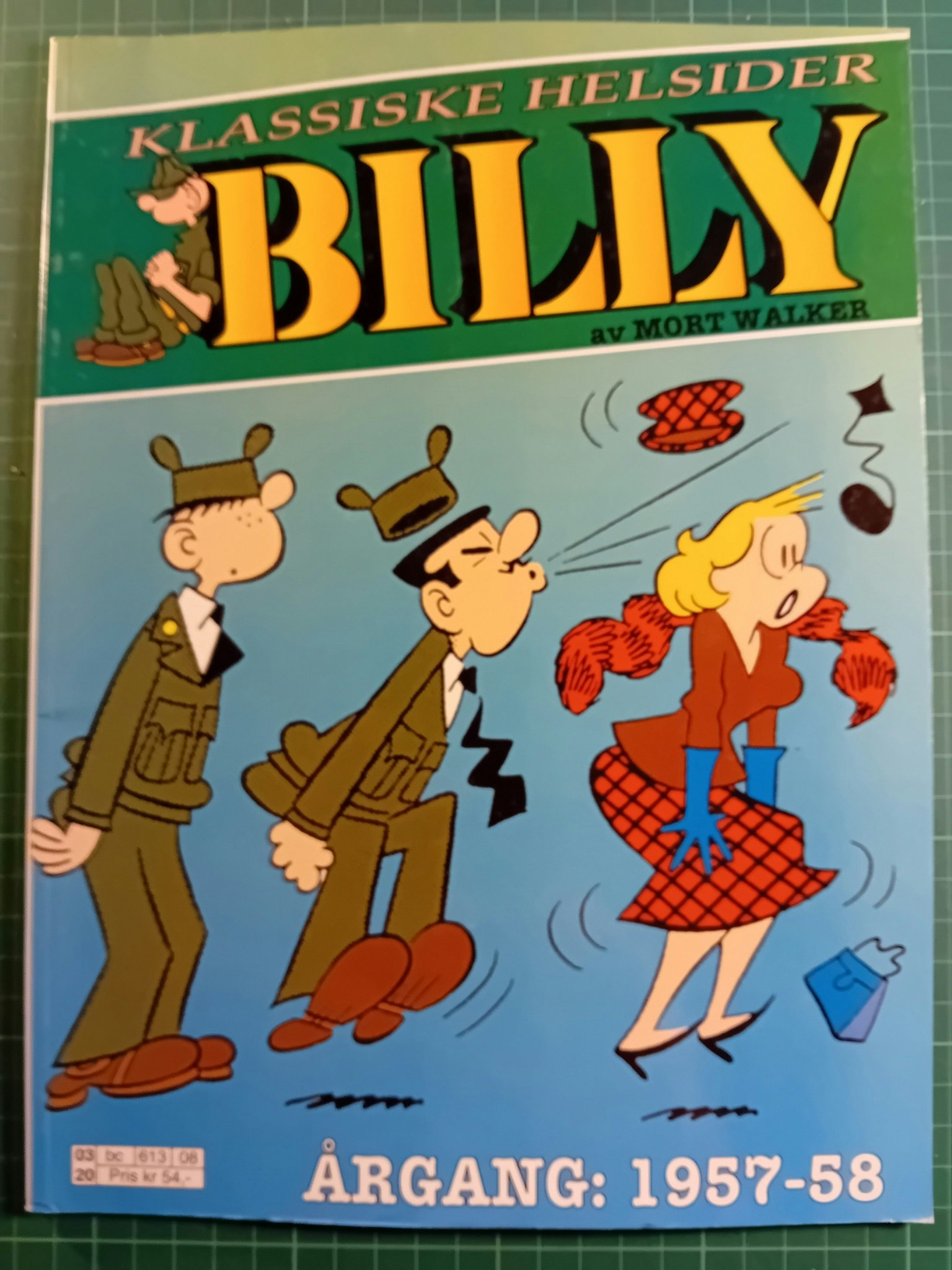 Billy Klassiske helsider 1957-58