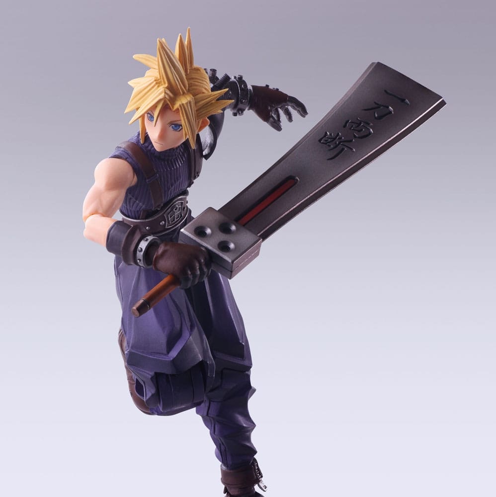 Final Fantasy VII Bring Arts Action Figure Cloud Strife Hardedge Ver. 15 cm (Totalpris 1798,-)