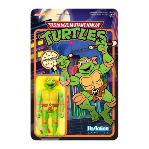 TMNT ReAction Action Figure Michelangelo