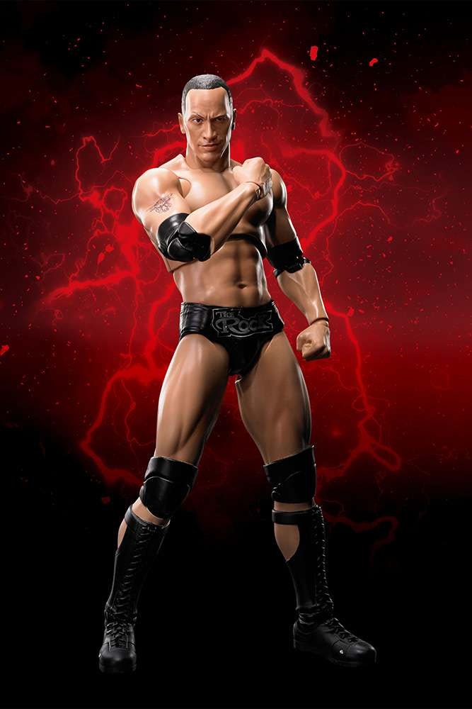 WWE Action Figure The Rock 16 cm