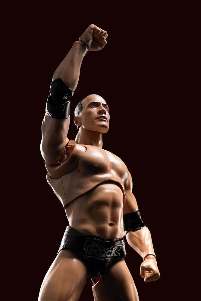 WWE Action Figure The Rock 16 cm