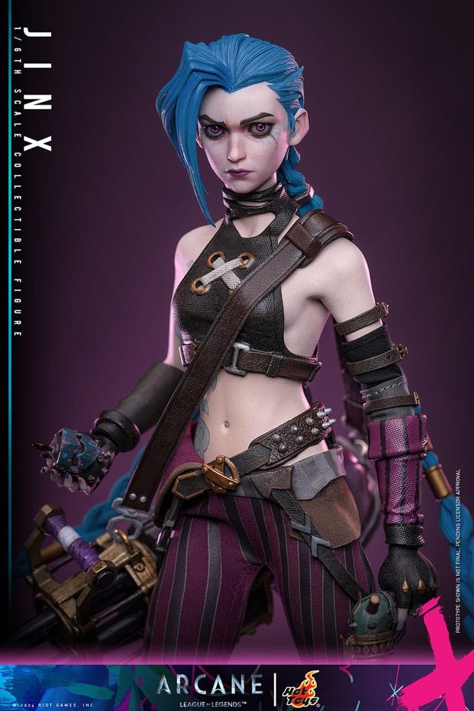 Arcane Action Figure 1/6 Jinx 27 cm Hot Toys (Totalpris 4.495,-)