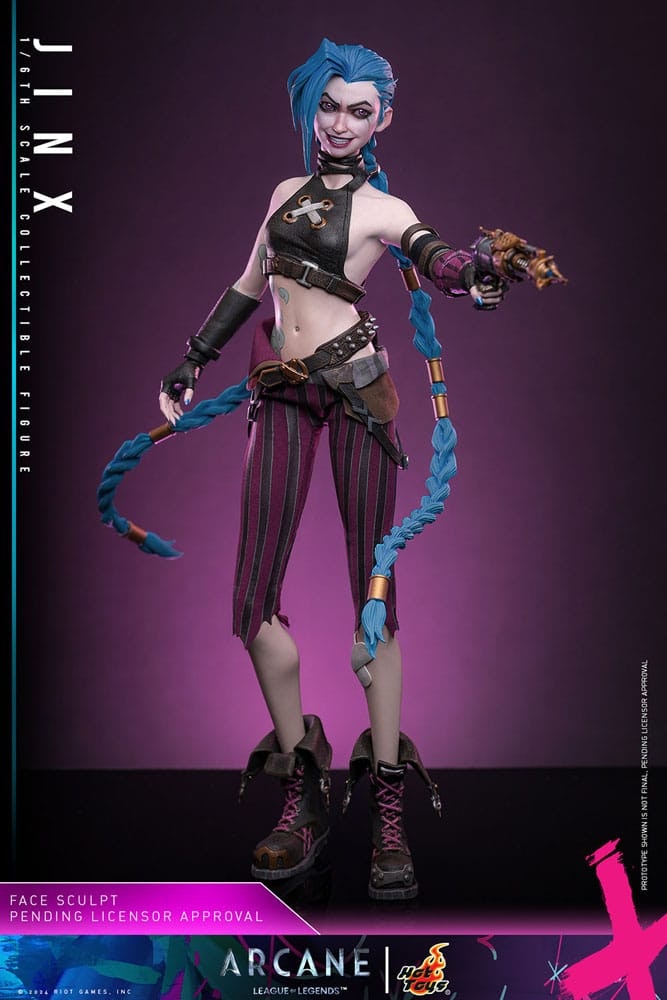 Arcane Action Figure 1/6 Jinx 27 cm Hot Toys (Totalpris 4.495,-)