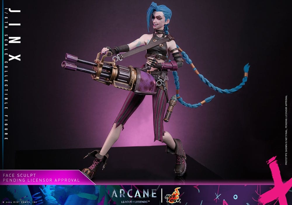 Arcane Action Figure 1/6 Jinx 27 cm Hot Toys (Totalpris 4.495,-)