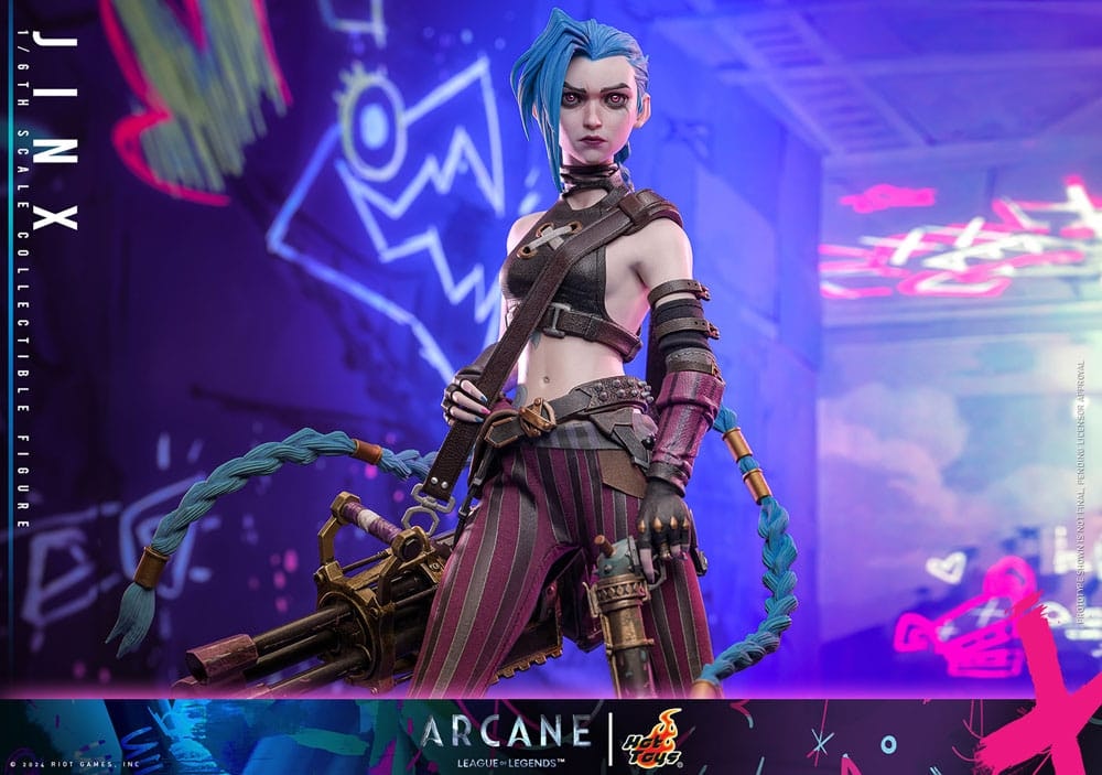 Arcane Action Figure 1/6 Jinx 27 cm Hot Toys (Totalpris 4.495,-)