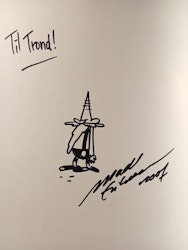 Gnom (Mads Eriksen) signert med tegning side 2