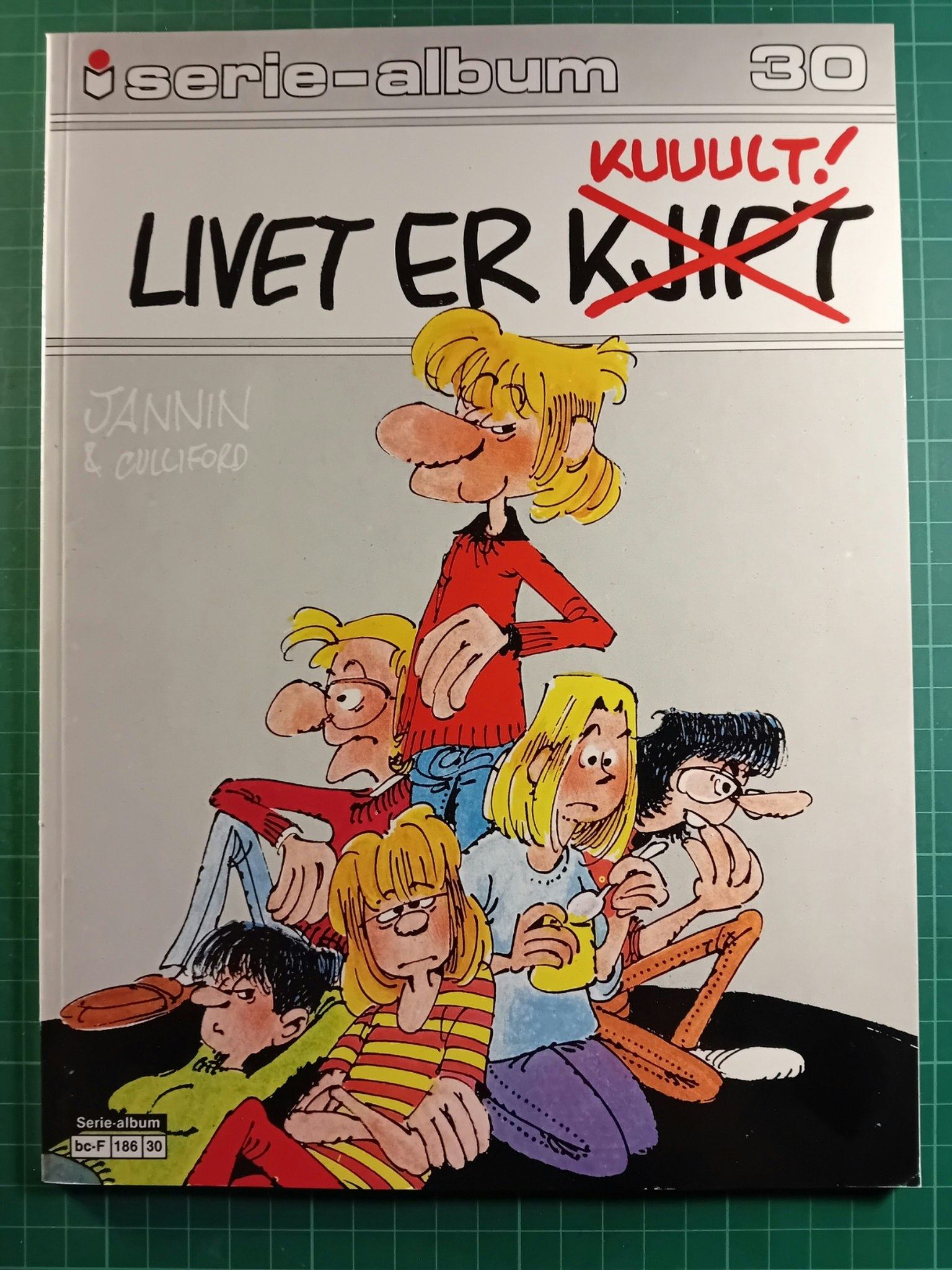 Serie-album 30 Gjerdmund og gjengen Livet er (kjipt) kuuult!
