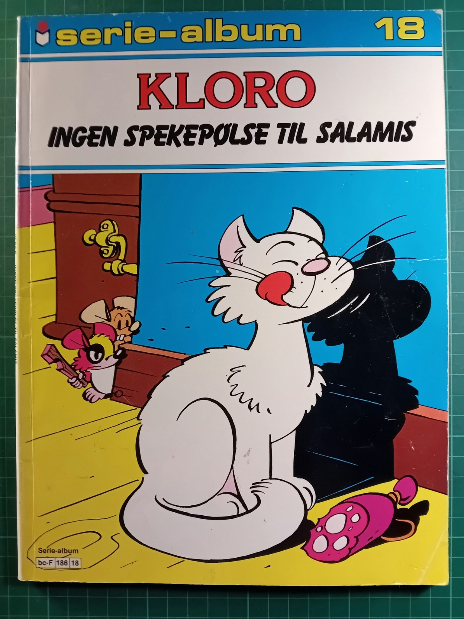 Serie-album 18 Kloro ingen spekepølser til salamis