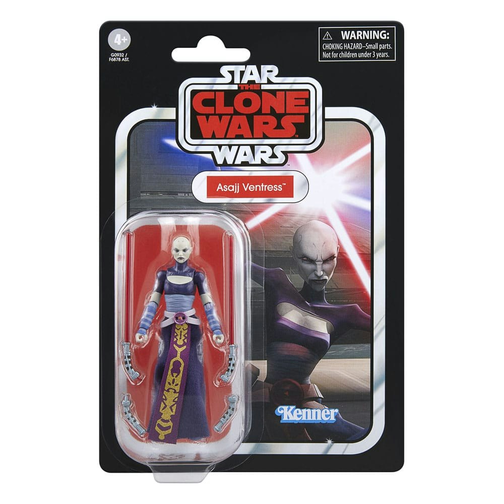 Star Wars: The Clone Wars Vintage Collection Action Figure Asajj Ventress 10 cm (Totalpris 259,-)