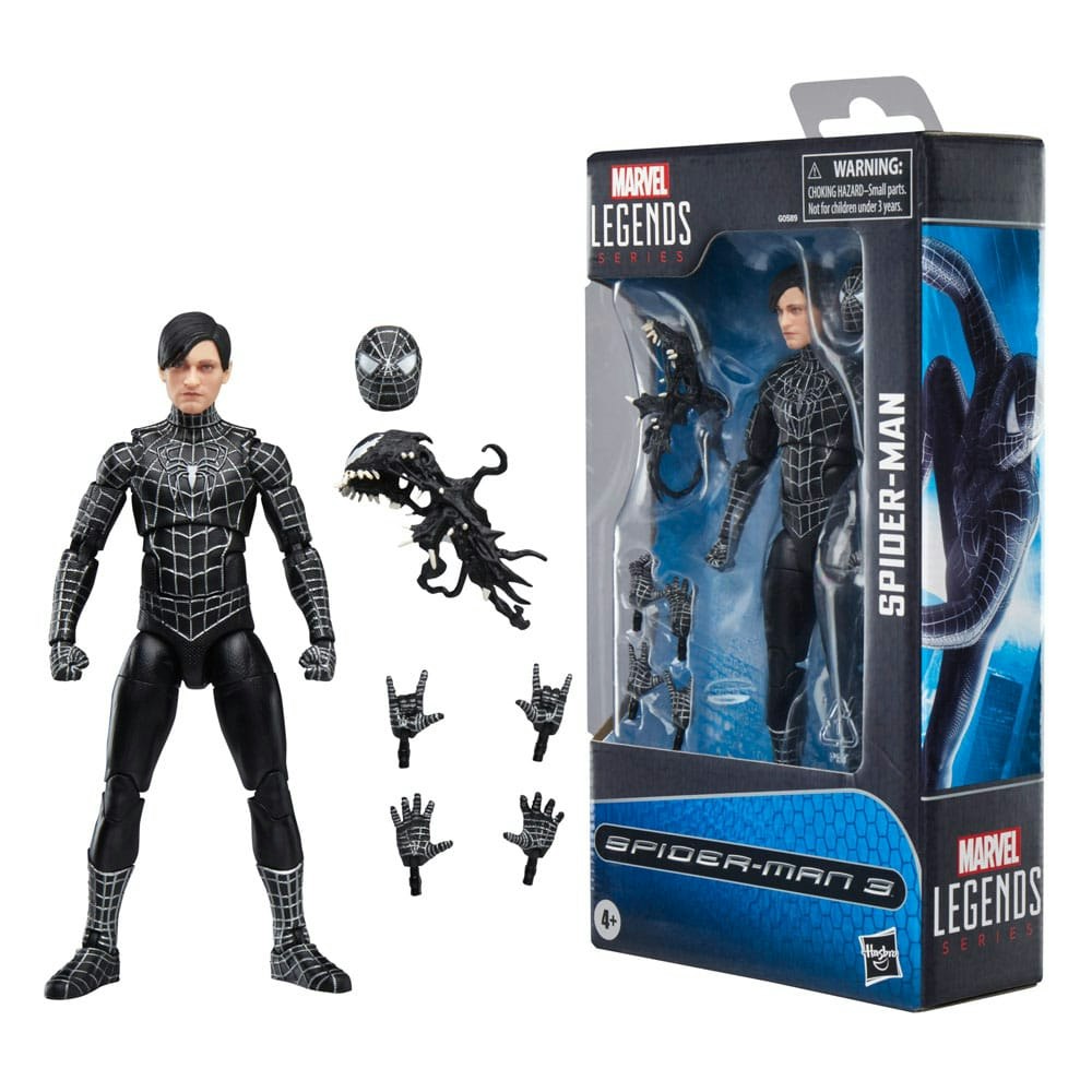 Spider-Man 3 Marvel Legends Action Figure Spider-Man 15 cm (Totalpris 429,-)