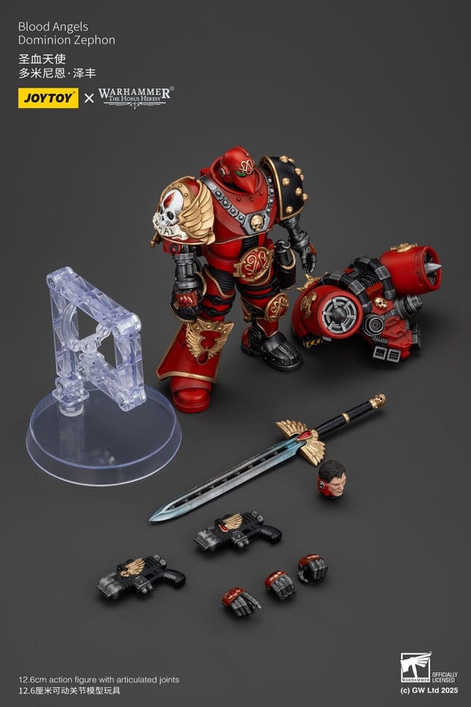 Warhammer The Horus Heresy Action Figure Blood Angels Dominion Zephon 20 cm (Totalpris 949,-)