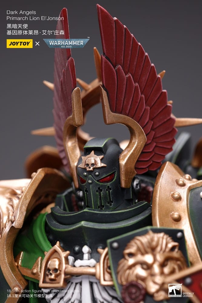 Warhammer 40k Action Figure 1/18 Dark Angels Primarch Lion El' Jonson 18 cm (Totalpris 2195,-)