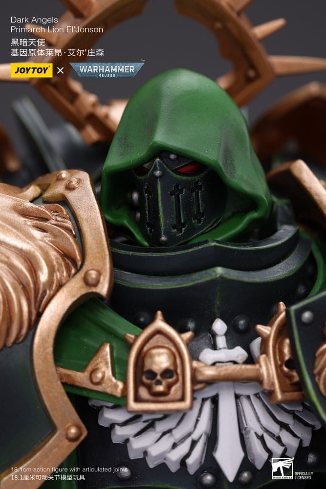 Warhammer 40k Action Figure 1/18 Dark Angels Primarch Lion El' Jonson 18 cm (Totalpris 2195,-)