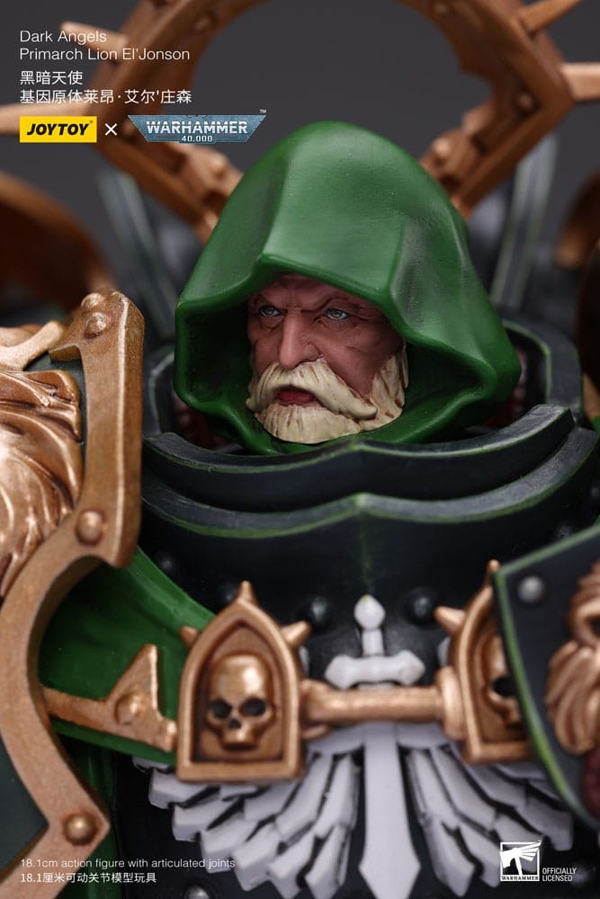 Warhammer 40k Action Figure 1/18 Dark Angels Primarch Lion El' Jonson 18 cm (Totalpris 2195,-)